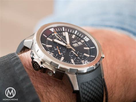 iwc jacques cousteau review|iwc aquatimer chronograph cousteau divers.